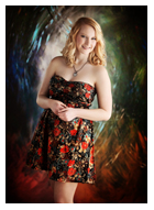 senior portraiut Gabrielle Marquardt - Beloit Turner HS